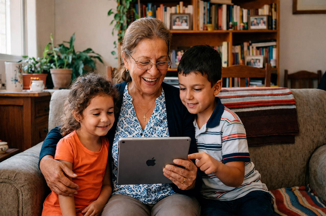 Reflexiones de un abuela moderna: Crianza, límites y amor en tiempos de internet